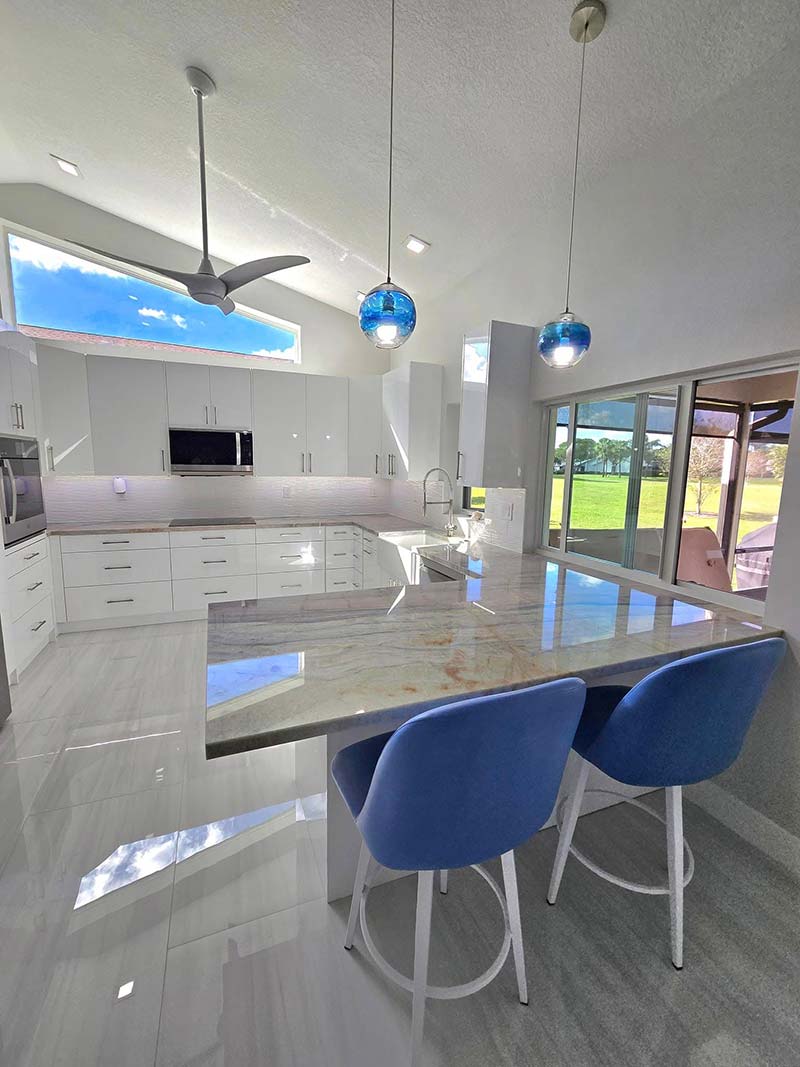 Custom Kitchen Renovation in Delray Beach